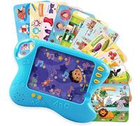 Tablet per l’Apprendimento in Lingua Inglese con 10 Schede Didattiche by Boxiki Kids | Gioco da Tavolo per Bambini con Funzione Tocca e Impara | Smart Pad per Giochi Didattici Infantili