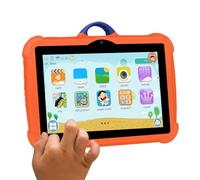 Tablet per PC per bambini da 7 pollici -Schermo HD resistente alla caduta, batteria a lunga durata | Camera portatile doppia per attività divertenti, tablet multimediale educativo e versatile per i gi