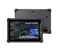 Tablet rugged M105Q, tablet Android 14 da 10,1 pollici, con scanner a barre, 8 GB + 128 GB, Core QCM6490, IP65 impermeabile, batteria da 10000 mAh, industriale Outdoor Work PC w/ 13 MP + 5 MP Camera