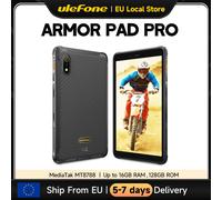 Ulefone Armor Pad Pro 4G Mediatek LTE-TDD & LTE-FDD 128 GB 20,3 cm (8") 8 GB Wi-Fi 5 (802.11ac) Android 13 Nero