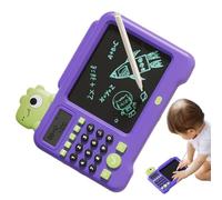 Tablet scrittura LCD, tavoletta di scrittura LCD per,Tablet di scrittura 2 in 1 per giocattoli elettrici LCD - Tappetino di disegno di apprendimento nazionale, giocattoli educativi, bordo scarabocchi