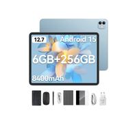 Tablet Tattile BLACKVIEW LINK8 12.7", 2K, 90Hz, 18Go RAM + 256Go ROM, 8400 mAh, Android 15 Tablet Blu, con Tastiera + Stilo + Mouse