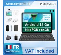 Teclast P30 Tablet Android 14 10.1 pollici max 12 gb RAM 128GB ROM 1280x800 IPS UNISOC T606 8 core Teclast P30 and Case
