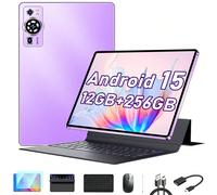 Tablet UXD A5 Android 15 da 10,1" IPS, 12 GB+256 GB (espandibile a 1 TB), 4G LTE/Wi-Fi, Octa-Core, 6000 mAh, con tastiera, mouse, stilo, custodia e altro Tablet Android 15 da 10,1" IPS, 12 GB + 256 GB