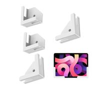 Tablet Wall Mount - Holder Stand, Adjustable | Universal Bracket Smartphone eReader Secure Stable Space Saving Durable Design with study room scenario for kitchen bedroom office living area