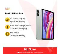 Xiaomi Pad Pro Qualcomm Snapdragon 256 GB 30,7 cm (12.1") 8 GB Wi-Fi 6 (802.11ax) Android 14 Verde