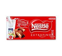Tableta De Chocolate Con Leche Nestle Extra Fino 125g