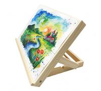 Tabletop Art Easel | Wooden Angle Holder | Portable Tabletop Easels | For Adults Children Beginners Teens Artists Studio Canvas Drafting Drawing
