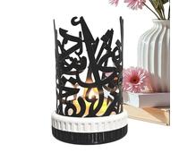 Tabletop Candle Holder - Arab Candle Holder | Home Accent Arabic Candlestick Decor For Home Living Room Entryway Coffee Table Mantel Patio Garden Evening Gatherings Wedding Party Receptions Dining Tab