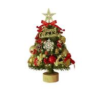 Tabletop Christmas Tree - Desktop Christmas Tree | 45cm Tabletops Chriistmas Trees | Small Christmass Trees With String Lights With String Lights | Battery Lighted Tabletop Chriistmas Trree For Indoor