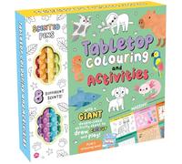 Tabletop Colouring and Activities: GIANT double-sided colouring mat for the ultimate creative fun!