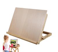 Tabletop Easel | Adjustable Angle Painting Supplies | Wooden Sketching Easel For Kids Teens Adults Students Dorm Artists Teachers Classroom Home Studio Art Center