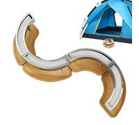 Tabletop Fire Pit Outdoor, Travel Fire Pit, 4 pezzi Stove Burner For Beach Garden Patio Balcony Picnic Dining Gathering Party Evening