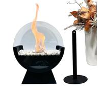 Tabletop Fire Pit Portable Lightweight Heat Resistant Clean-Burning