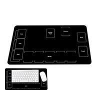 Tabletop Game Mat | Board Pad Rubber Playing 60x35cm Fun Supplies For Parties, Camping, Home, Friends Gatherings