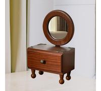 Tabletop Mirror Retro Elegante Vanity Specchio per l'artista della Giornata