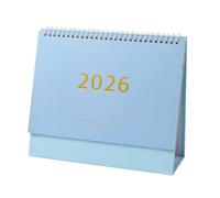 Tabletop Planner Twenty Twenty Six Academic Timeline Pad Durable Sheets Clean Layout Daily Monthly Tracking Reference Blocks Elegant Display Planning Companion Workspaces Date Guide Annual Organizer