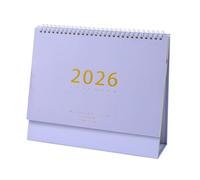 Tabletop Planner Twenty Twenty Six Academic Timeline Pad Durable Sheets Clean Layout Daily Monthly Tracking Reference Blocks Elegant Display Planning Companion Workspaces Date Guide Annual Organizer