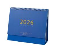 Tabletop Planner Twenty Twenty Six Academic Timeline Pad Durable Sheets Clean Layout Daily Monthly Tracking Reference Blocks Elegant Display Planning Companion Workspaces Date Guide Annual Organizer