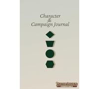Tabletop RPG Character and Campaign Journal: Pathfinder 2e Remaster Compatible