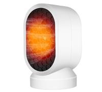 Tabletop Space Heater - Electric Space Heater Indoor Heeater Small Room Heaters | Safe Overheat Protection Desktop Air Heaters | Silent Portable Electric Heaterrs For Indoor Use With Thermostat