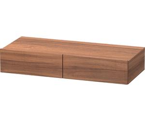 Tablette de rangement Duravit DuraStyle 8270, 2 tiroirs, 1000mm, DS827007979, DS827007979, Colorazione: Decorazione naturale in noce