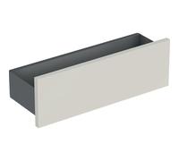 Tablette murale Geberit Smyle Square, 500362, 45x14,8x14,3 cm, 500362JL1, 500362JL1, Colorazione: Laccato lucido grigio sabbia - CM