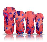 Taboo Fashions Resort Collection Coperture per mazze da golf da donna, set di coperture numerate per mazze da golf per conducenti, fairway e mazze ibride, resistenti alle intemperie, confezione da 4