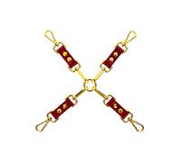 Taboom Bondage in Luxury Hogtie Red
