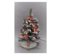 Tabor Albero Natale soprammobile Rosso 159146 (40cm) LED