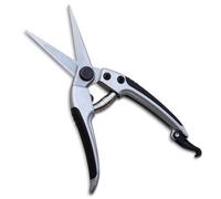 TABOR TOOLS K18E Forbice Cogliuva, Forbici per la Vendemmia, Cesoie da Potatura per Giardinaggio, Forbice Lama Dritta in Accciaio al Carbonio, Forbici da Raccolta per Fiori, Ortaggi, Piante e UVA.