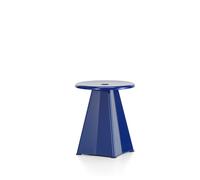 Tabouret Metallique Sgabello Prouvé Bleu Marcoule