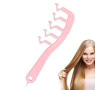 TABSIRAH Pettine per capelli ricci da donna, portatile, a di Z, a denti larghi, pettine per la distribuzione delle cuciture, spazzola districante per doccia, strumento per lo styling