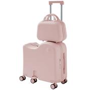 TABU Bagaglio da viaggio con borsa, Rosa, Medium, Stile 1