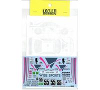 TABU DESIGN 1/24 GT-R (R33) WISE JGTC 1996 for Tamiya TABU24029 Decal New F/S