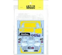TABU DESIGN 1/24 McLaren F1-GTR "EMI" 40 Le Mans 1998 per Fujimi TABU24037...