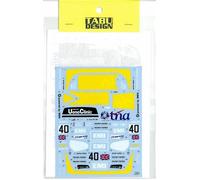 TABU DESIGN 1/24 McLaren F1-GTR "EMI" 40 Le Mans 1998 per Fujimi TABU24037 De...