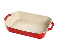 Staub Ceramique Pirofila rettangolare - 34 x 24 cm, ciliegia