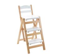 Taburete plegable Escalera de 3 peldaños Silla plegable para cocina y uso al aire libre
