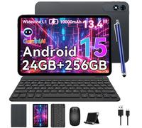 TABWEE T60 PRO Tablet Android 15 con tastiera - 13,4" 8 GB + 256 GB (2 TB TF), Unisoc T7280, 10000 mAh, 16 MP+8 MP, con mouse, penna