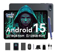 TABWEE T80 Android 15 Tablet con Tastiera - 18 GB RAM+ 128GB ROM(2 TB TF), Tablet10 Pollici, 6000 mAh, 5MP+2MP, Gemini AI, 5G WIFI, GPS, Face ID, 3.5mm Jack Port (2 Anni Garanzia)