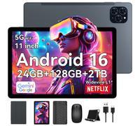 TABWEE T90 Android 15 Tablet 11 Pollici Gemini AI 24GB RAM+128GB ROM 5G WiFi GPS [EEK: D]