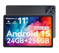 TABWEE Tablet Android 15 con Gemini AI, 24GB RAM+256GB ROM, Schermo 11 Pollici FHD, 4G LTE+5G WiFi, Octa Core Tablet Gaming, Batteria 8000mAh, Fotocamera AI 16MP+8MP, TÜV, GPS