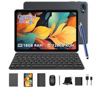 TABWEE Tablet con Tastiera e Penna, 18GB RAM+128GB ROM (2TB TF)
