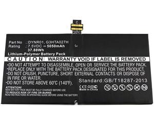 TABX-BAT-MIS172SL CoreParts Battery for Microsoft Surface 4, 38Wh Li-ion 7.5V 50
