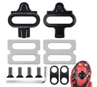 Taccatte per Bicicletta con Piastre Antiscivolo, Compatibili con Pedali SPD Shiman MTB, Set di Tacchette SPD per Mountain Bike e Scarpe da Ciclismo Indoor