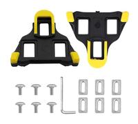 Tacchette Bici 2 Pezzi Piastre Pedali Antiscivolo Ciclismo da Strada - Compatibili con Shimano SPD-SL per Interni ed Esterni Scarpe da Bicicletta Uomo Donna - SM-SH11-6° Cleats
