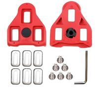 Tacchette per Pedali Antiscivolo, Kit Pedali Bici da Corsa Compatibili con Look KEO Delta e Peloton, Bike Cleats Set Ciclismo Strada, Tacchetti per Scarpe da Ciclismo Universali per Pedali da Strada