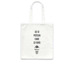 TACCHETTEE X SPEZIA CALCIO borsa TELA in COTONE mod. TOBAG SPEZIA