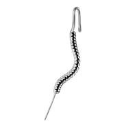 Tacchetti angolati puntuali accessori versatili tacchetti in acciaio inox bracciale personalizzato con diversi motivi diagonali stile linea interferenze cuffia, Taglia unica, come descritto